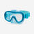 Masque de plongée anti-buée, 100 Mono Confort Turquoise
