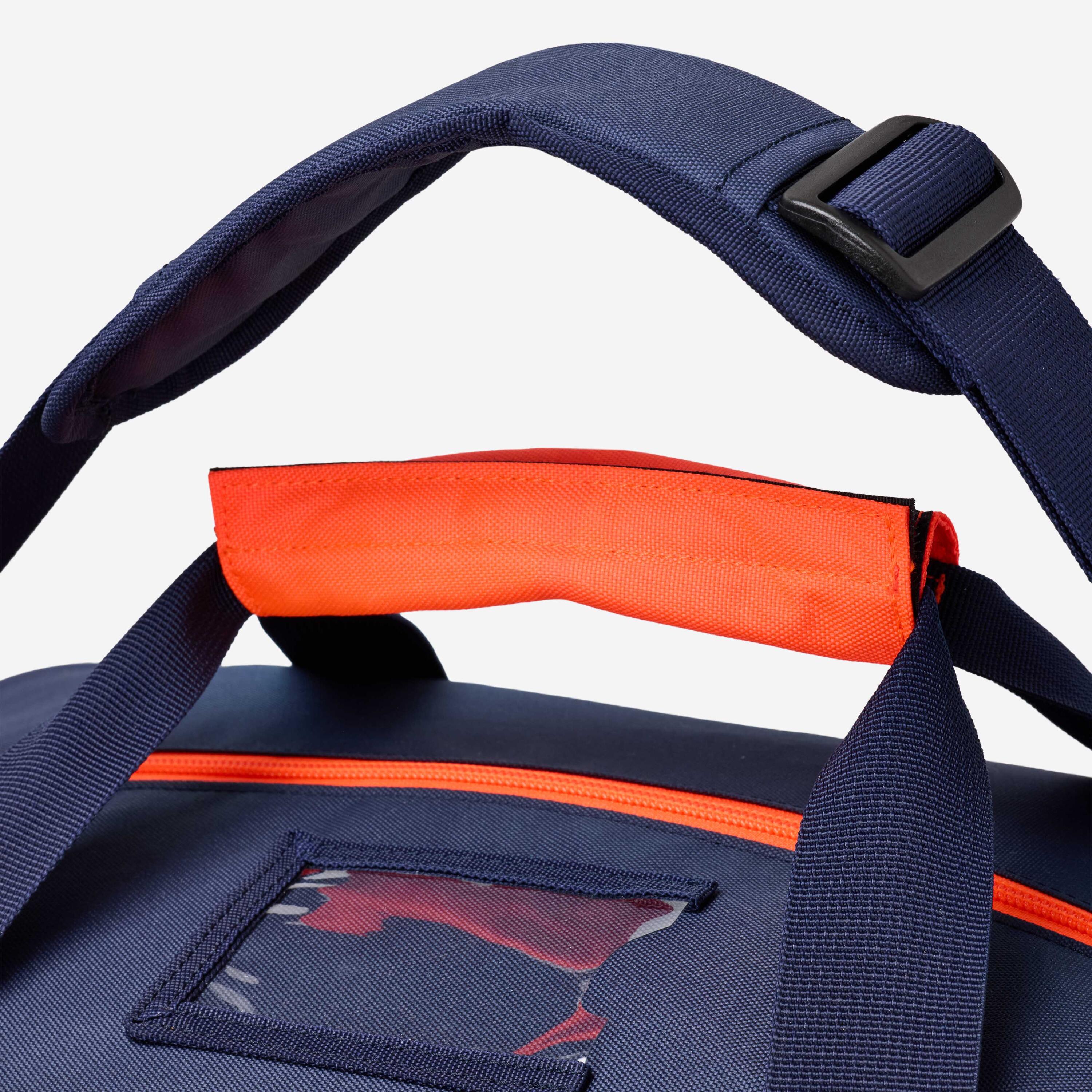 Sporttasche Wasserball 60 l - blau/neonorange 6/6