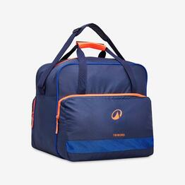 Sac a ballons water polo 60l bleu orange fluo