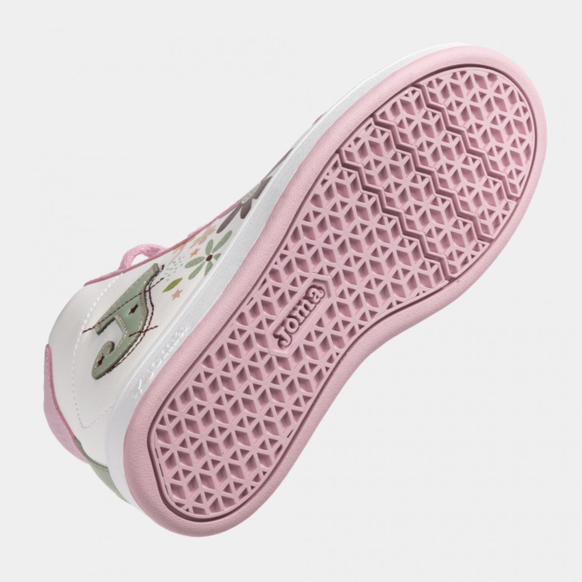 Sabatilles Esportives Joma Flower Nens Blanc Altes Veta Adherent del 27 al 35 5/5