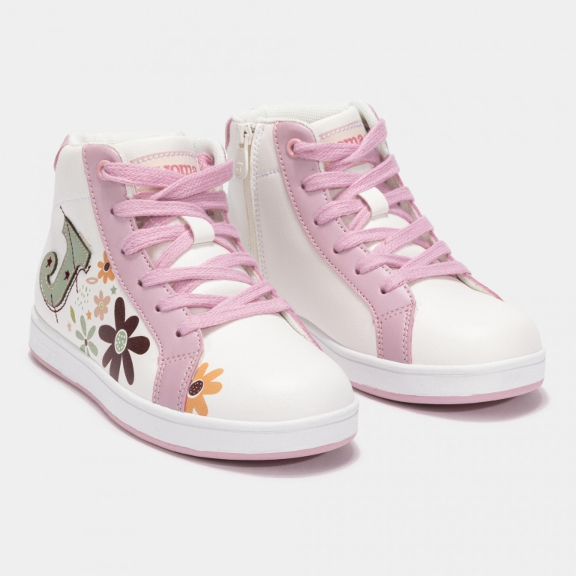 Sabatilles Esportives Joma Flower Nens Blanc Altes Veta Adherent del 27 al 35 4/5