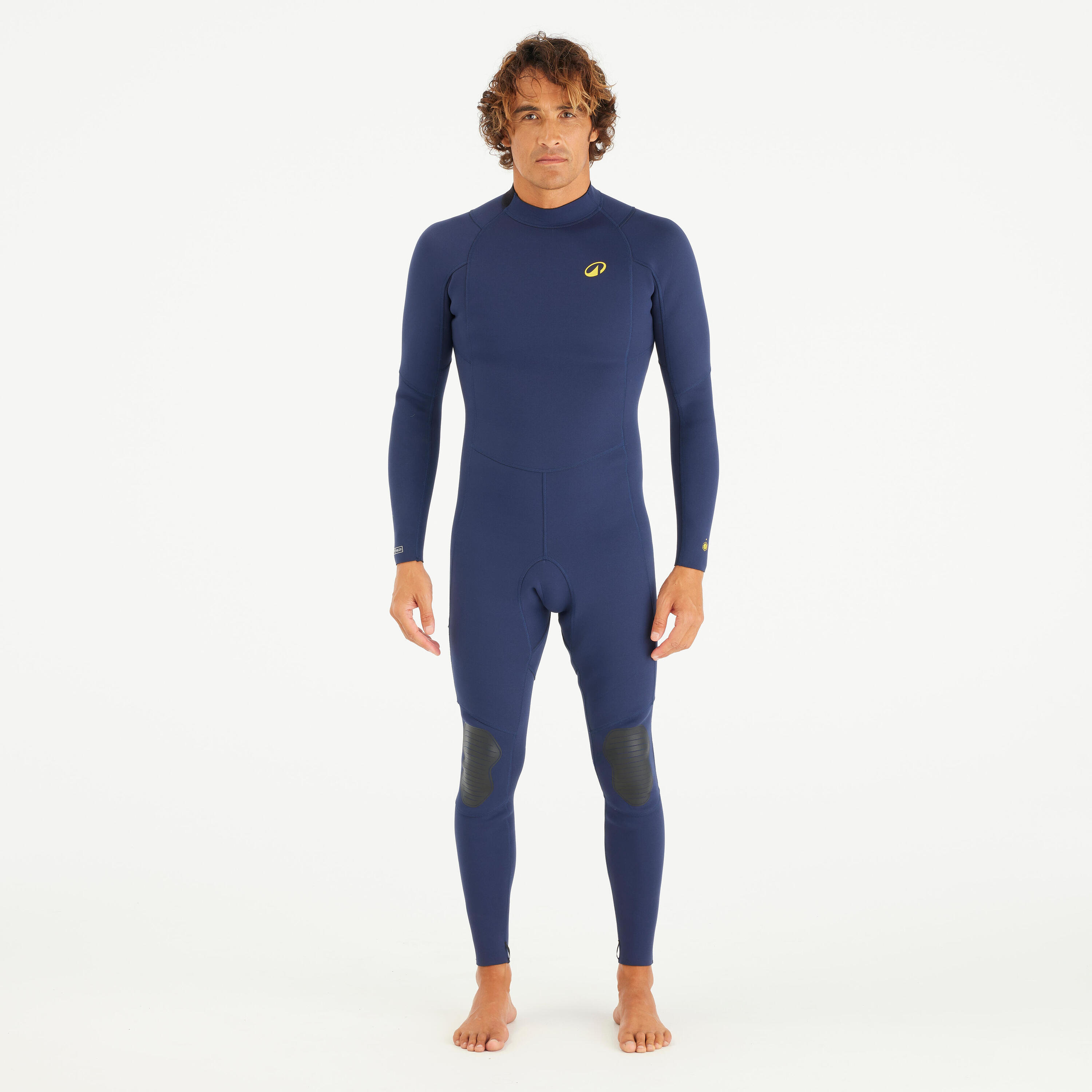 Men’s Natural Rubber Surfing Wetsuit 2/2 mm, 100 11/14
