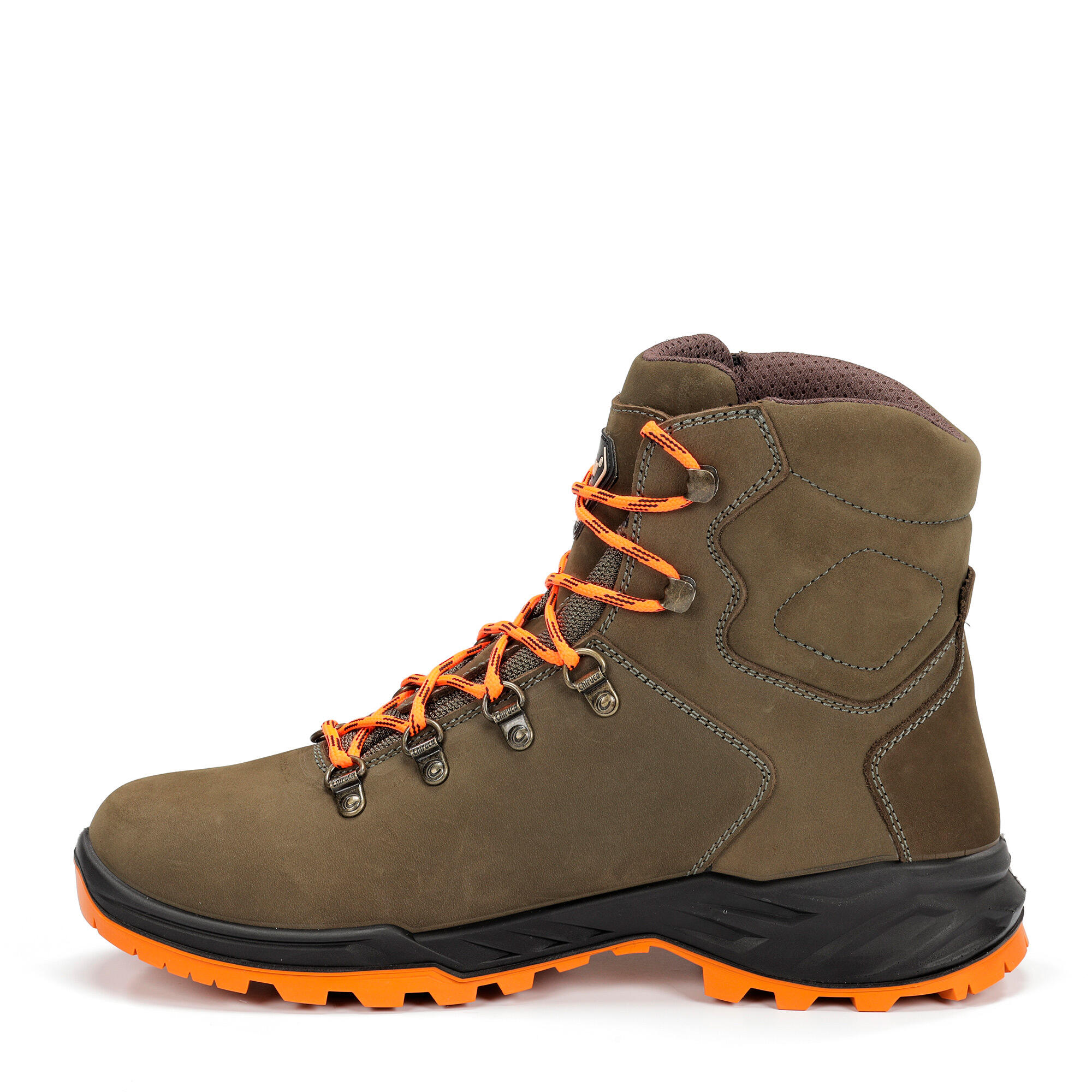 Bota Caza Chiruca Terrier Hi Vis 28 Hombre Verde y Naranja Impermeable 8/8
