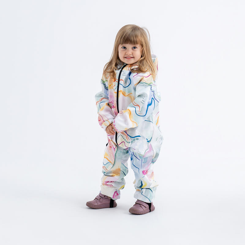 Costum Softshell schi/ sanie Pastel copii