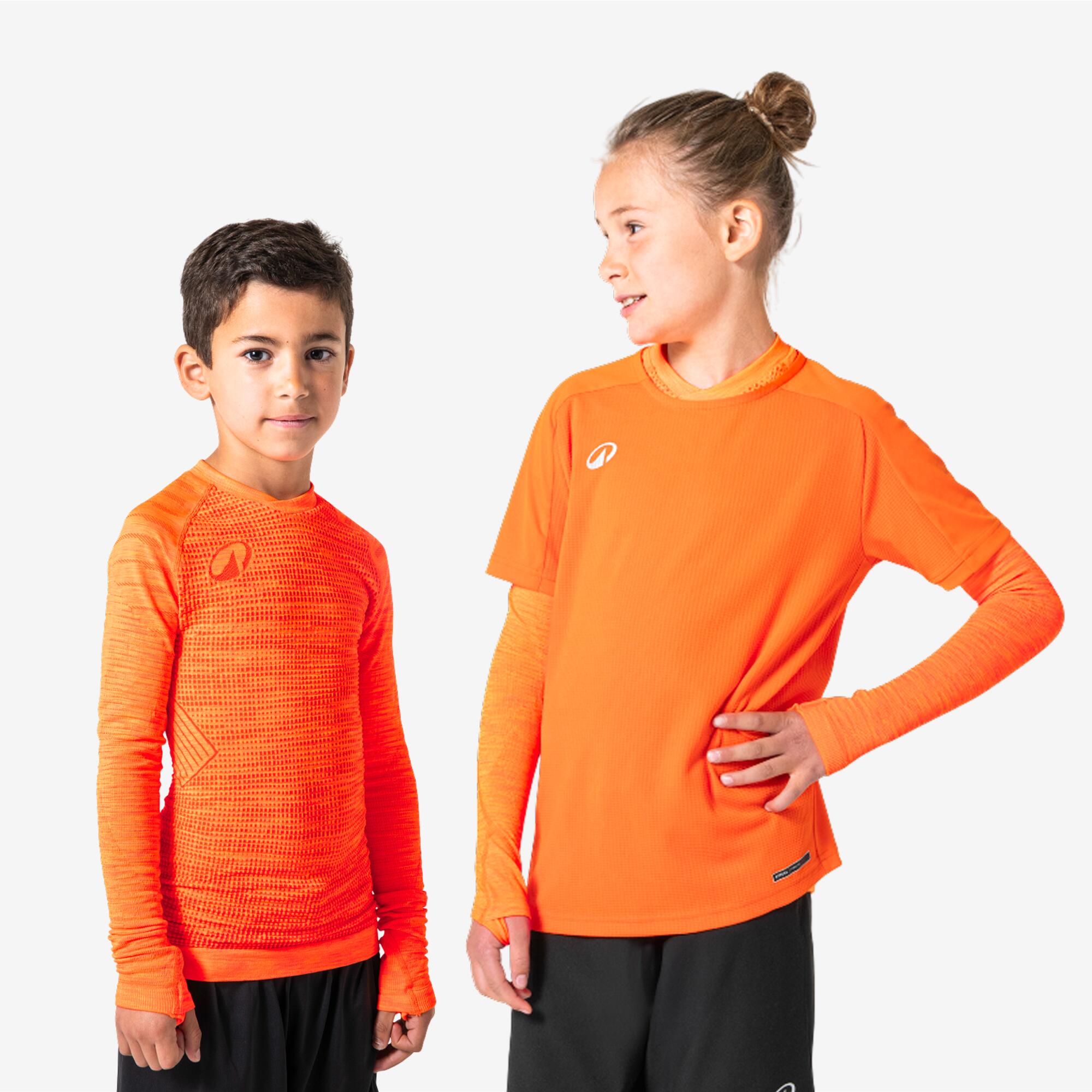 Sous vetement thermique haut manches longues enfant keepdry 500 KIPSTA