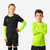 SOUS-VETEMENT THERMIQUE HAUT MANCHES LONGUES ENFANT SPACE LIME KEEPDRY 500