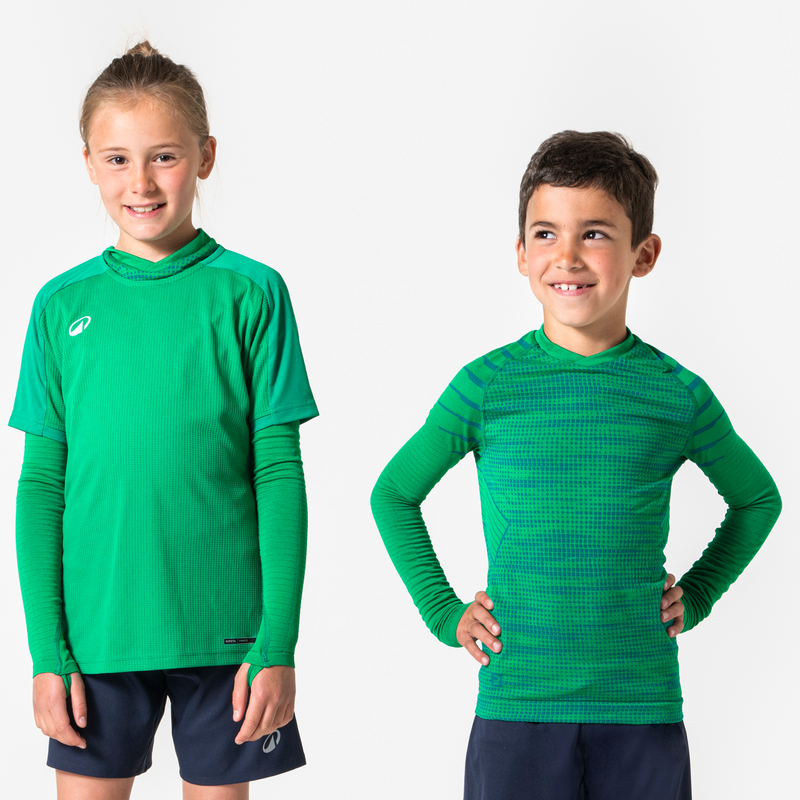 Maillot De Corps Thermique Enfant - Manches Longues Et Leggings - Sport, Ski, Football - Compression Et Chaleur