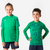 Sous-vetement thermique haut manches longues enfant vert keepdry 500