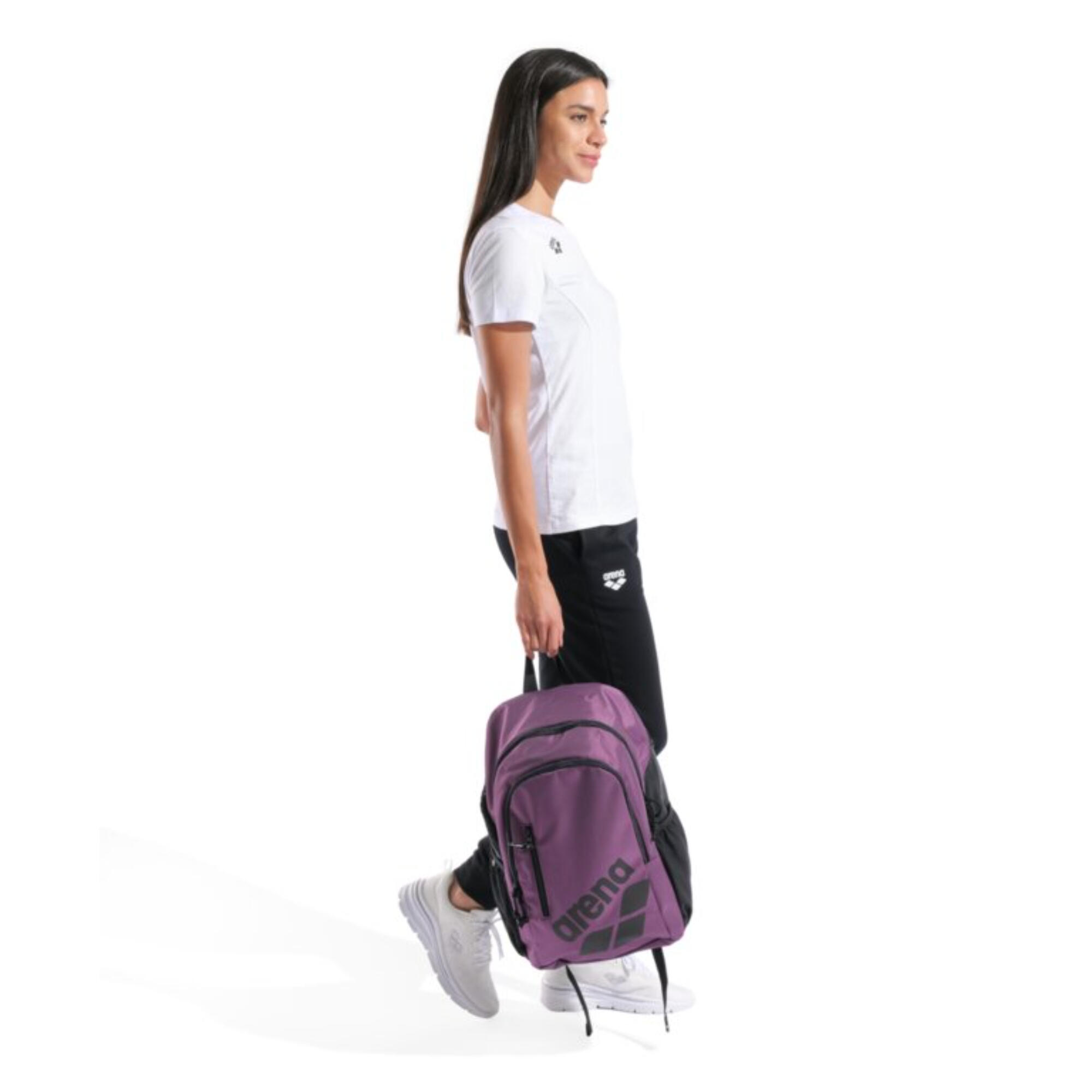 Mochila natación Arena ALL SET BACKPACK 30L Morada - CD 8/8