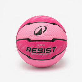 Ballon de basketball taille 5 - RESIST R500 rose