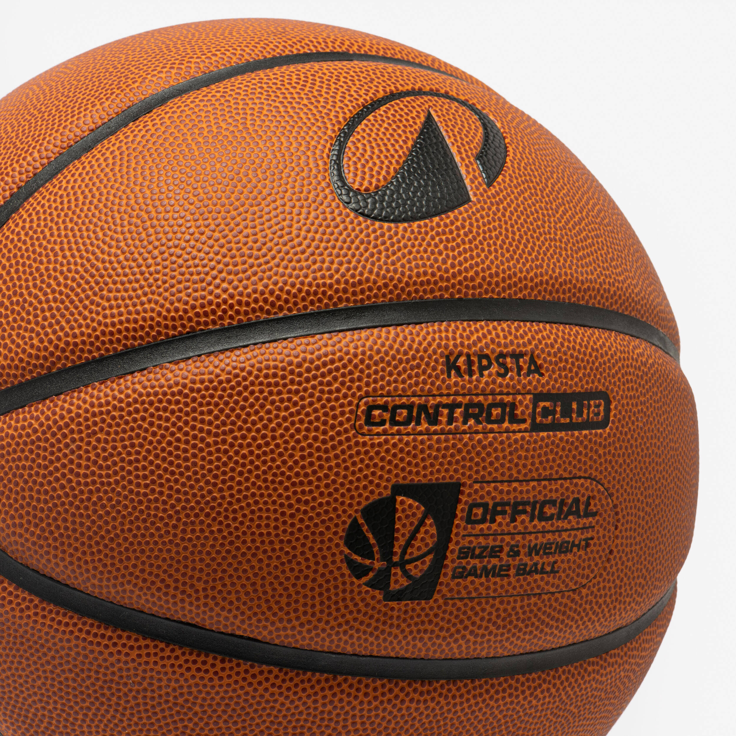 Size 7 Basketball BT100 for Men Ages 13 and Up - Orange -  3
