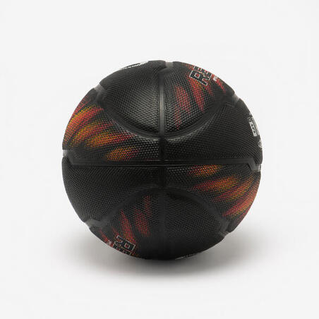 М'яч баскетбольний Resist для дітей розмір 5 чорний/помаранчевий