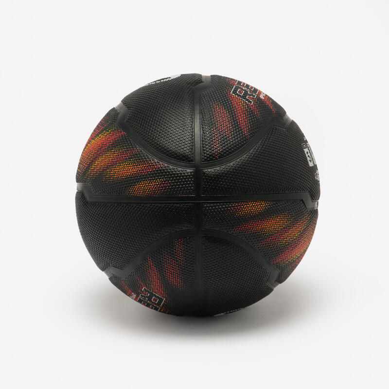 Minge de baschet mărimea 5 - RESIST R500 Negru Poortocaliu