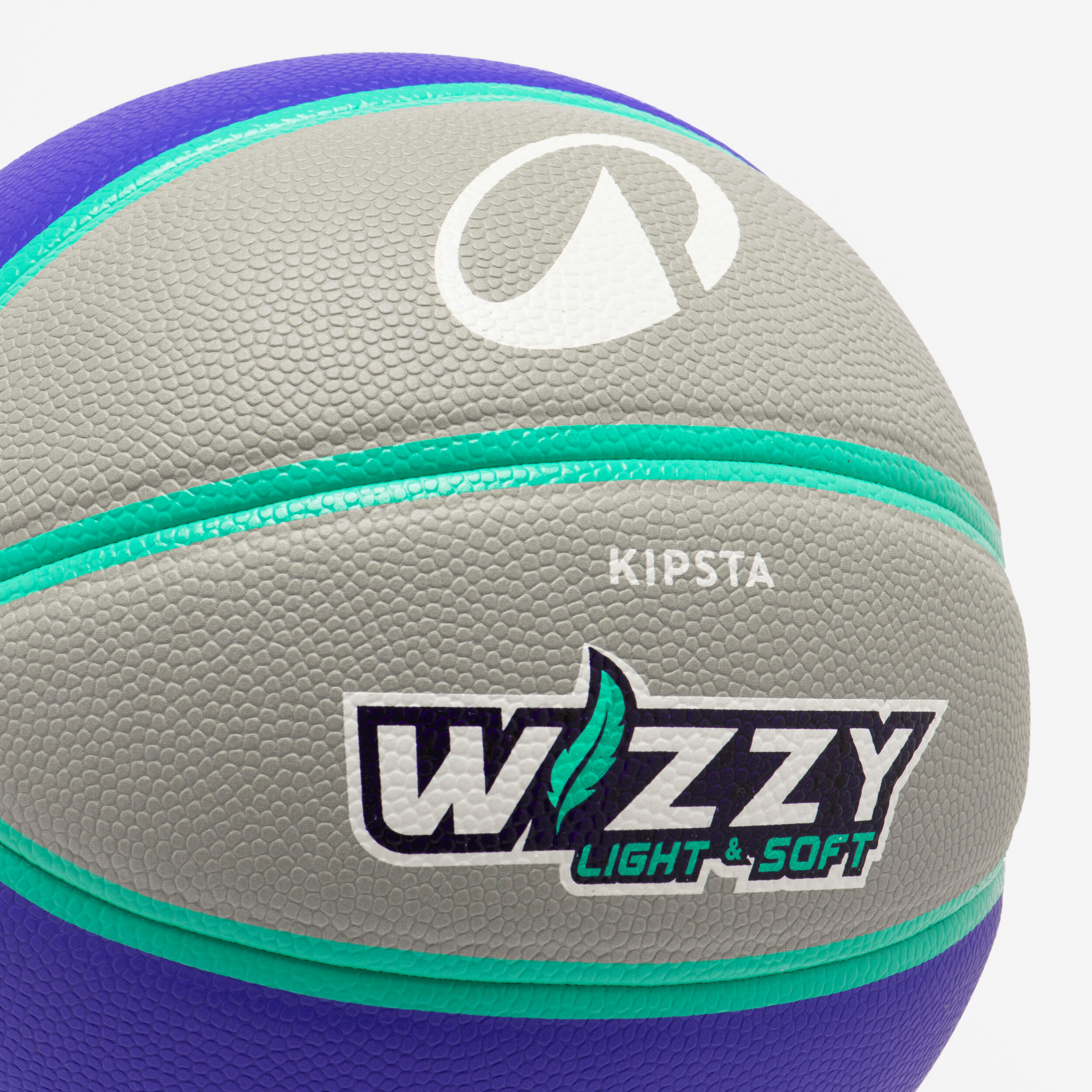 Ballon de basketball enfant - K 900 Wizzy gris/violet 3/5