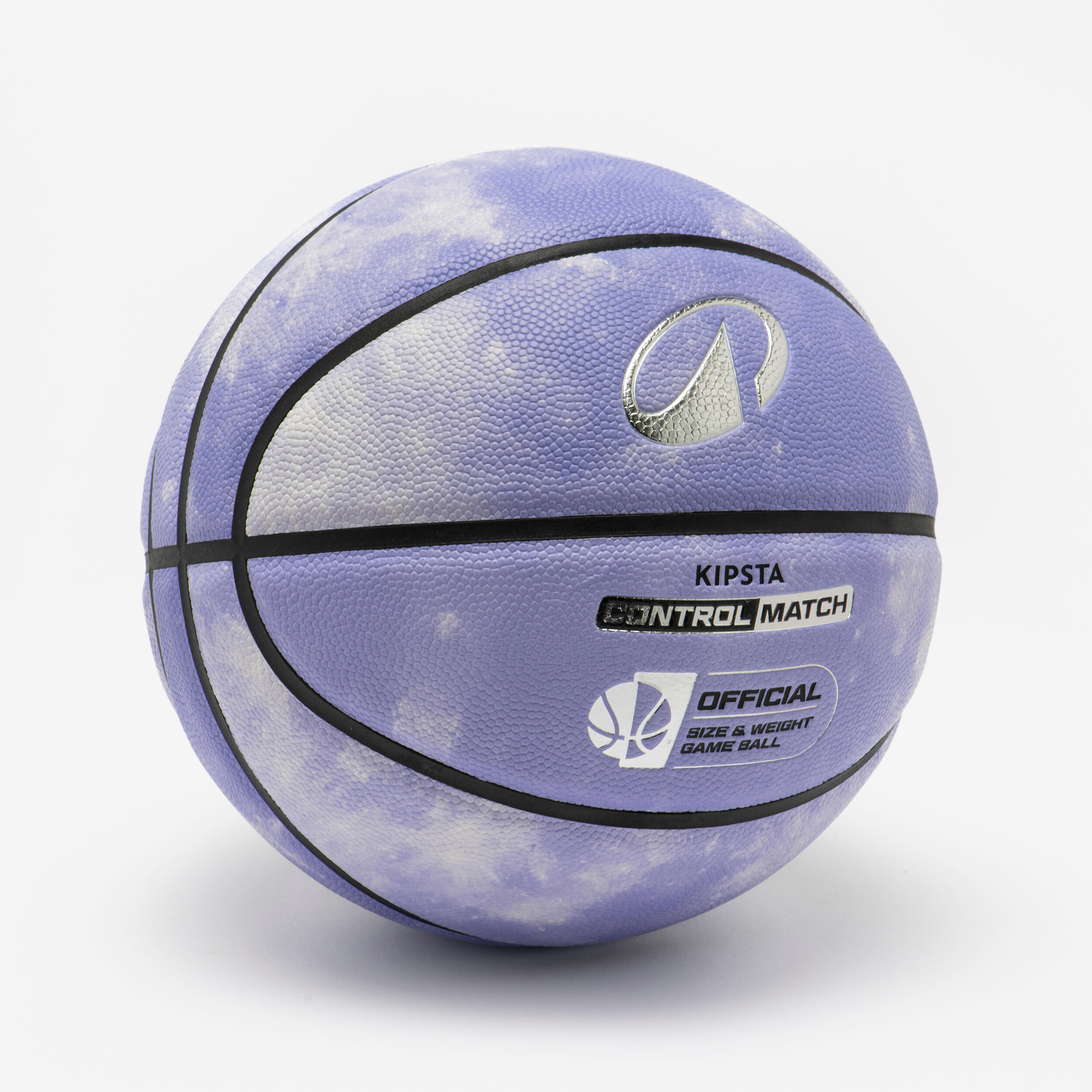 Basketbal Control Match BT500 maat 6 paars 4/7