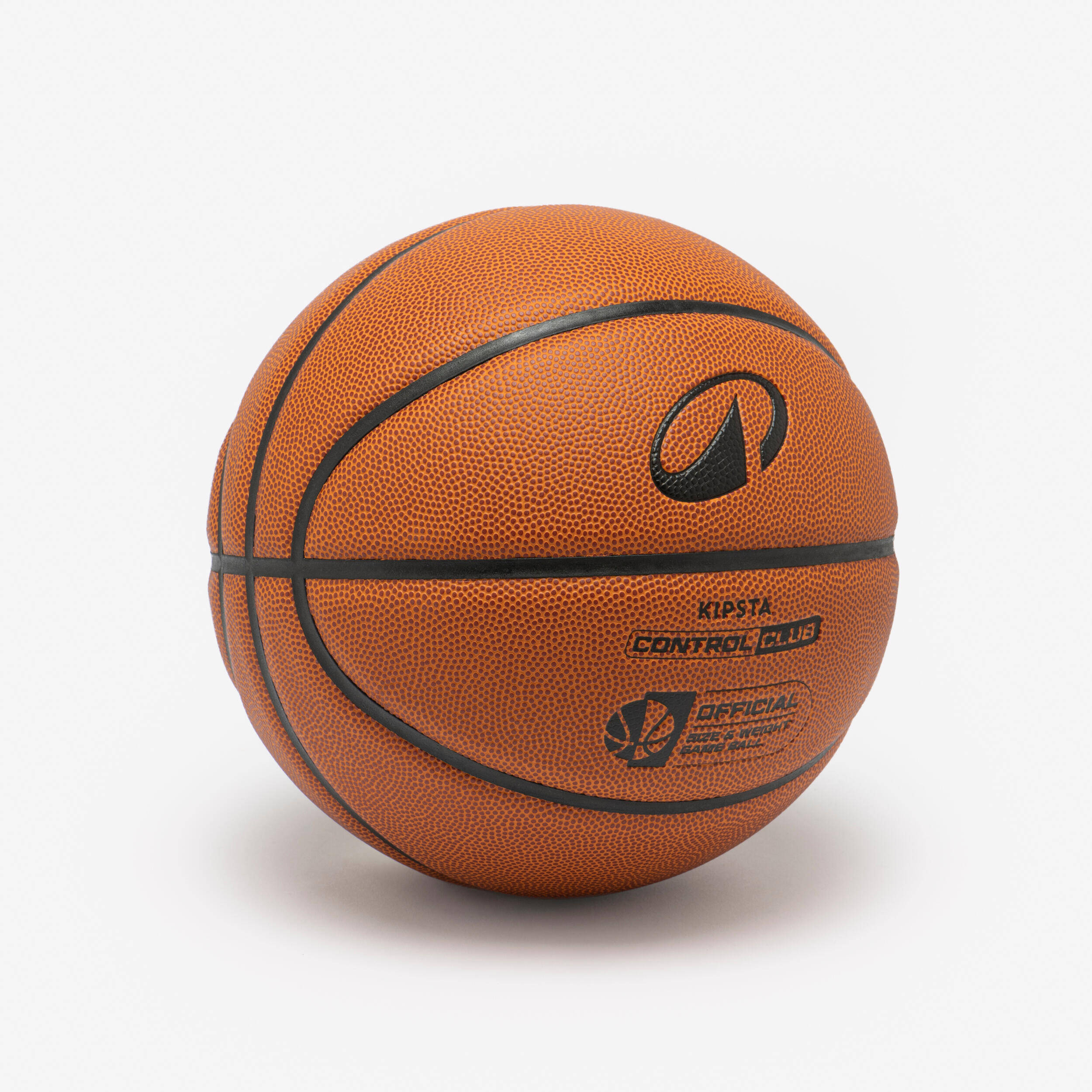 Size 5 Basketball Control Club BT100 - Brown -  2