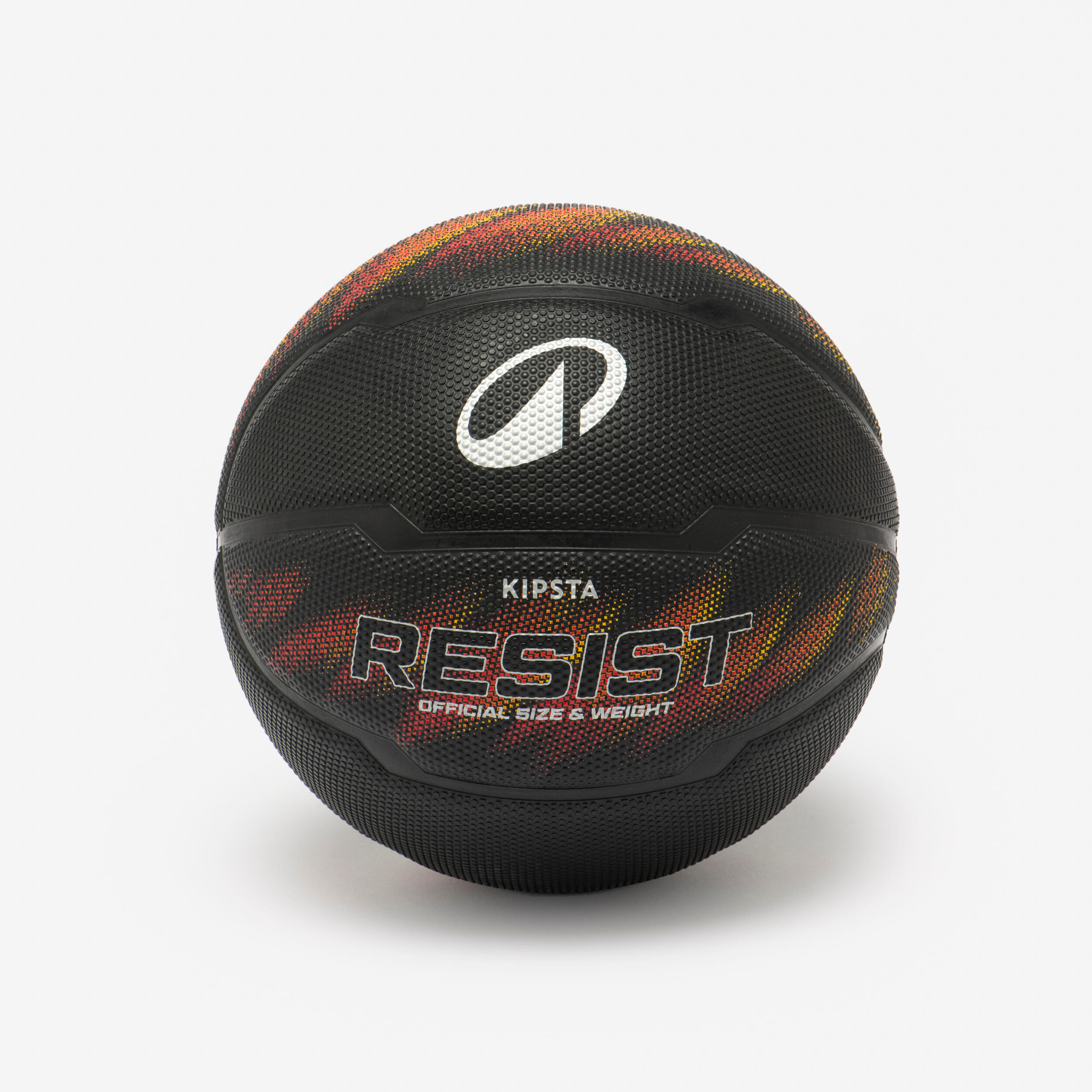 Size 5 Basketball Resist R500 - Black/Orange