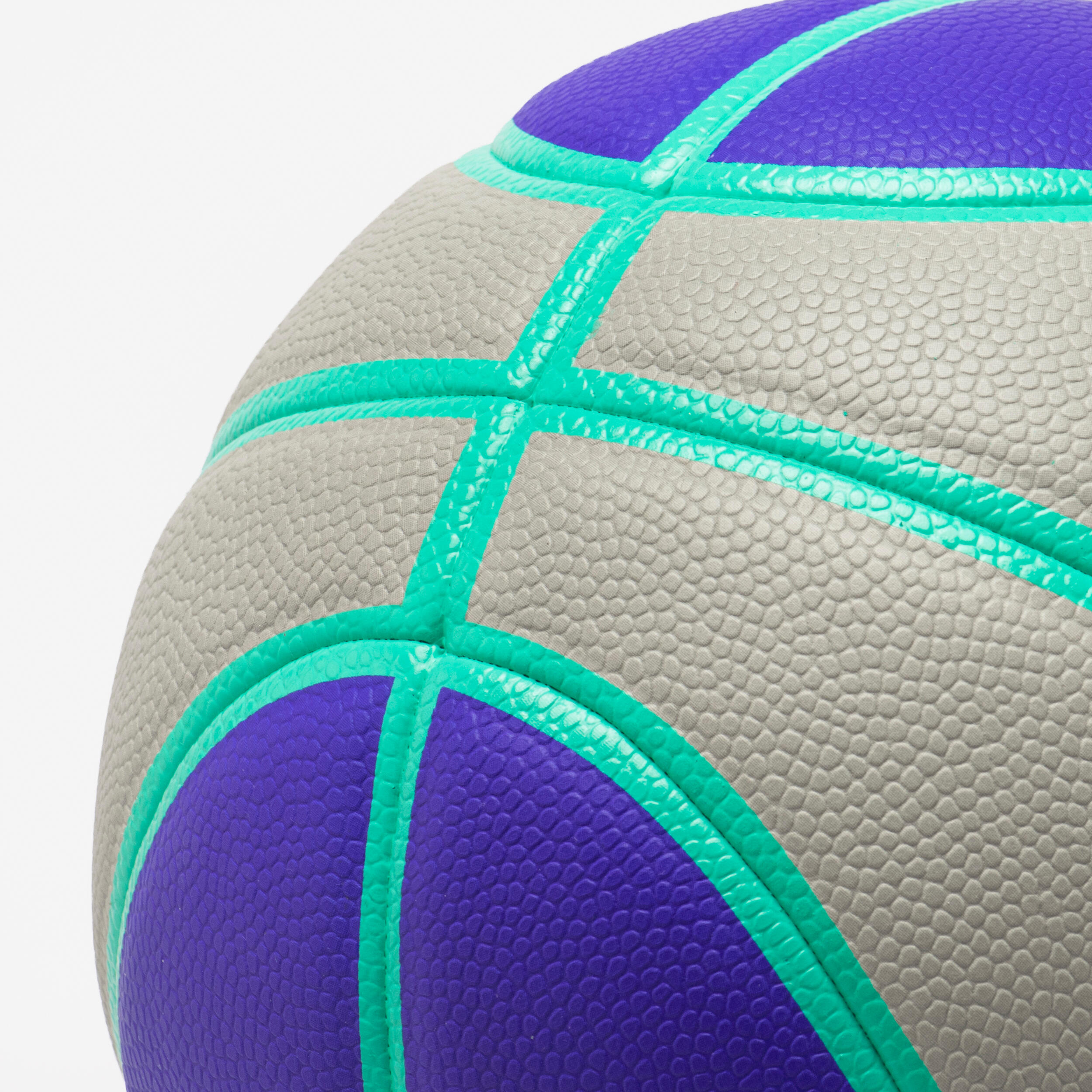 Ballon de basketball enfant - K 900 Wizzy gris/violet 4/5
