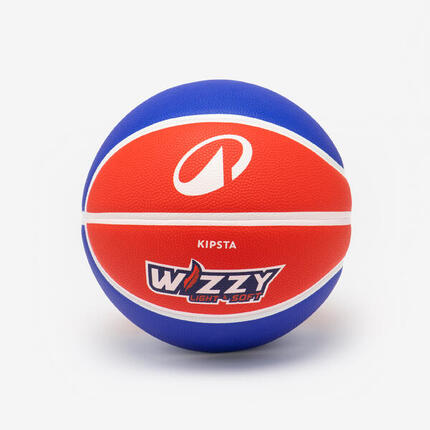 Ballon de basketball taille 5 - WIZZY K900 orange violet