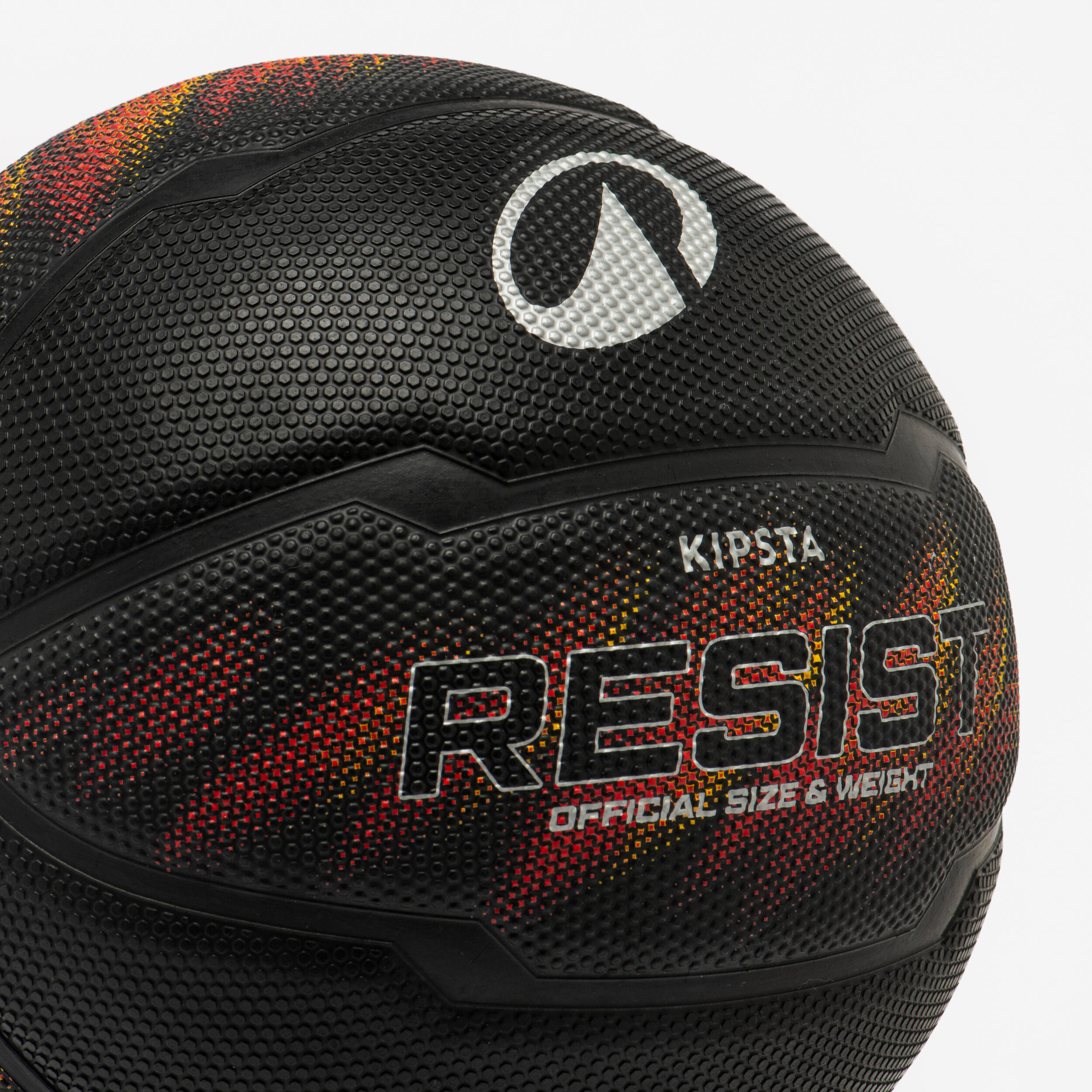 Ballon de basketball extérieur polyvalent enfant taille 5, Resist 4/7