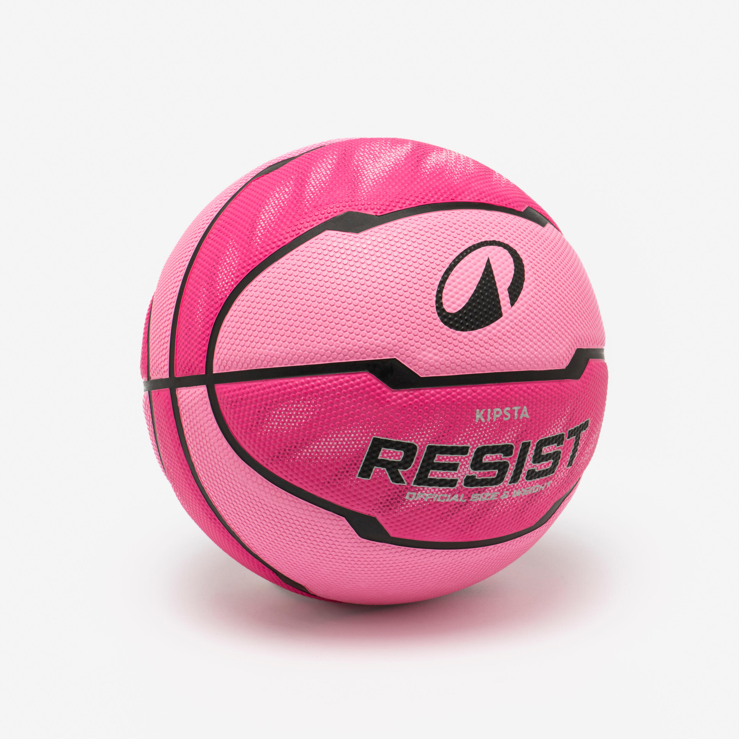 Kids’ Size 5 Versatile Outdoor Basketball, Resist - KIPSTA