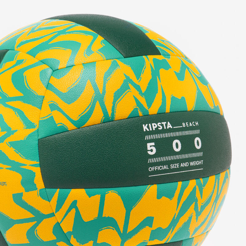 Plaj Voleybolu Topu - Sarı/Yeşil - BV500