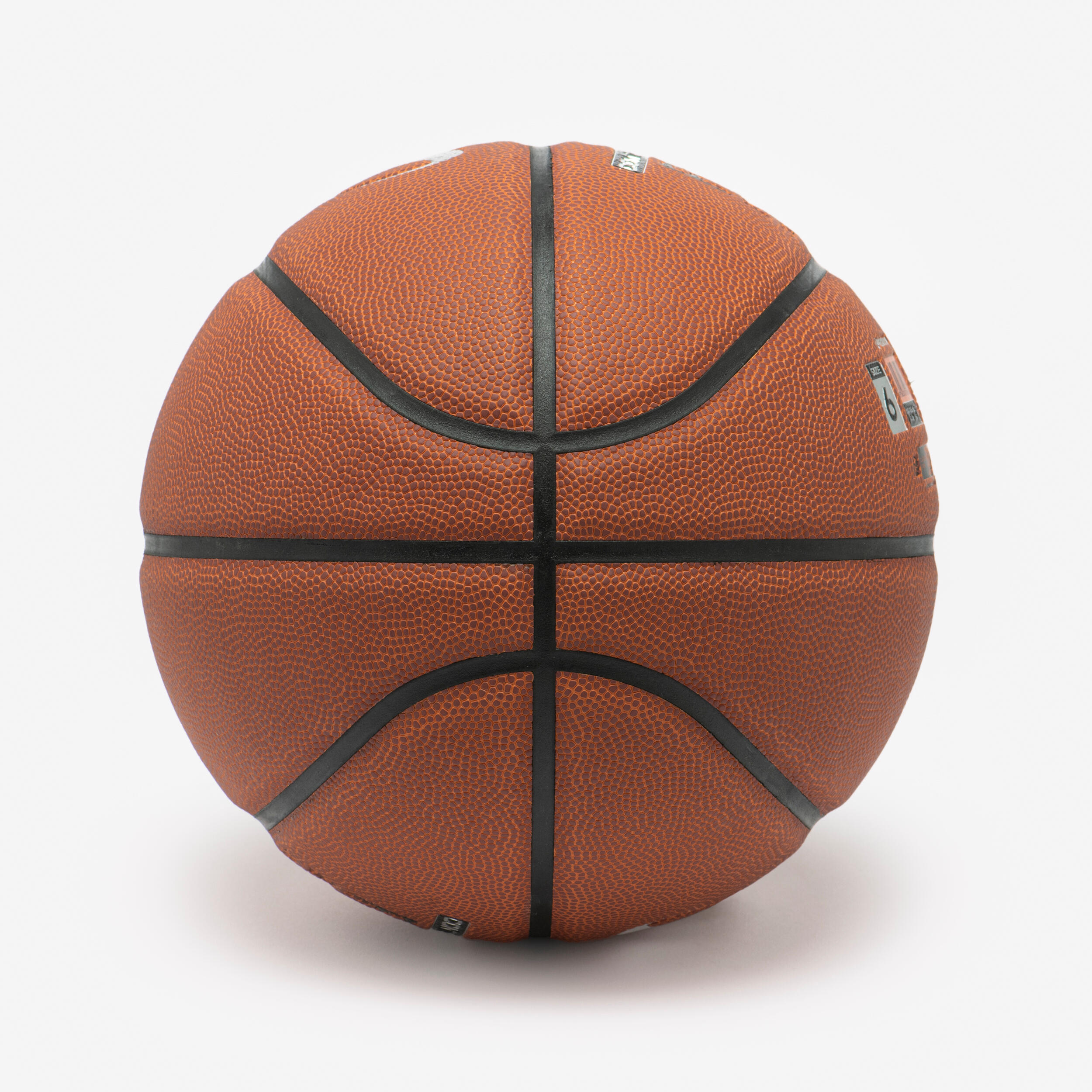 Pallone basket CONTROL MATCH BT500 FIBA taglia 6 marrone 4/5