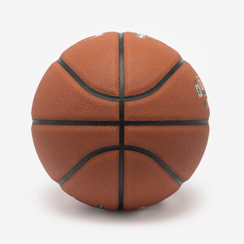 Minge de baschet FIBA mărimea 6 - CONTROL MATCH  BT500 Maro