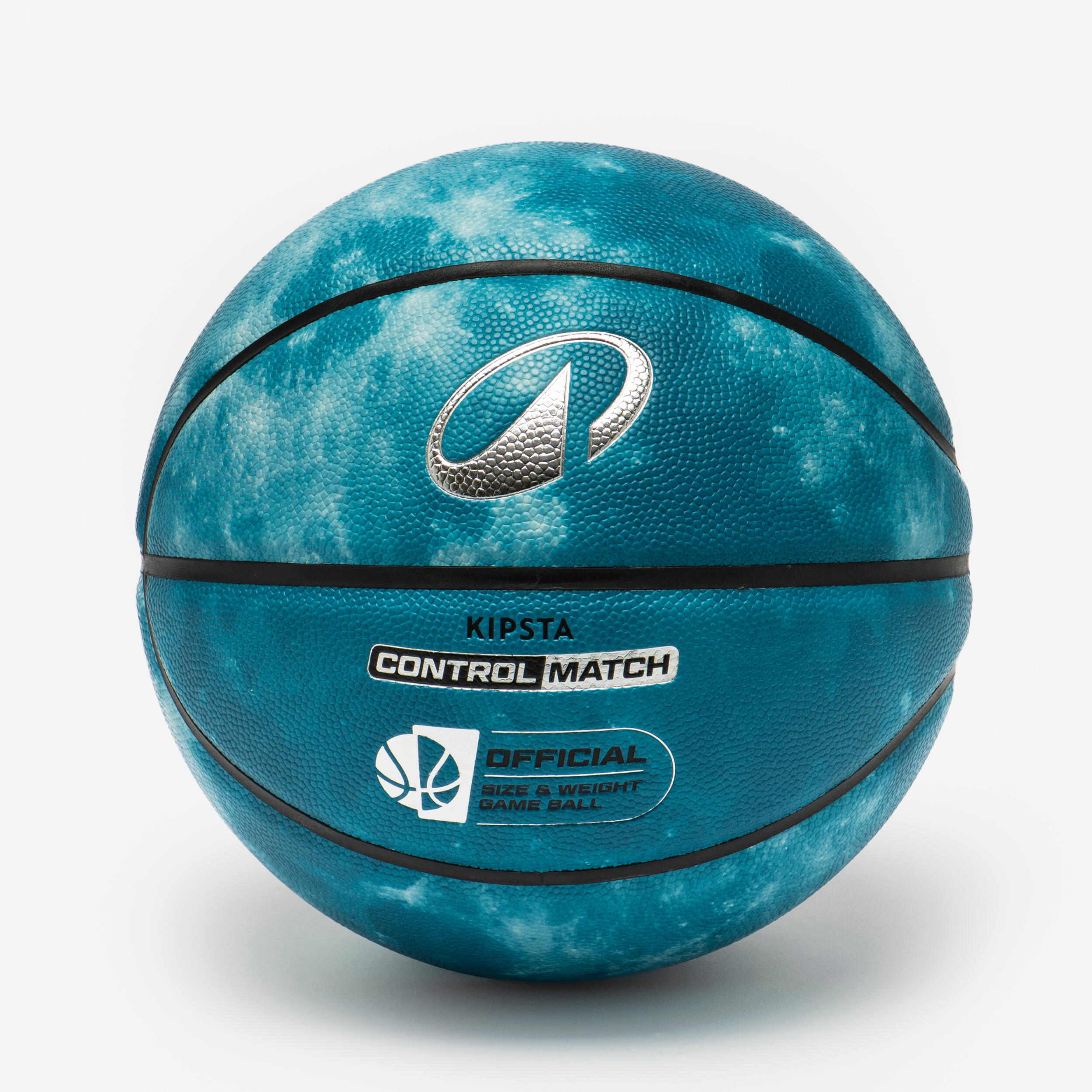 Size 7 Basketball Control Match BT500 - Blue