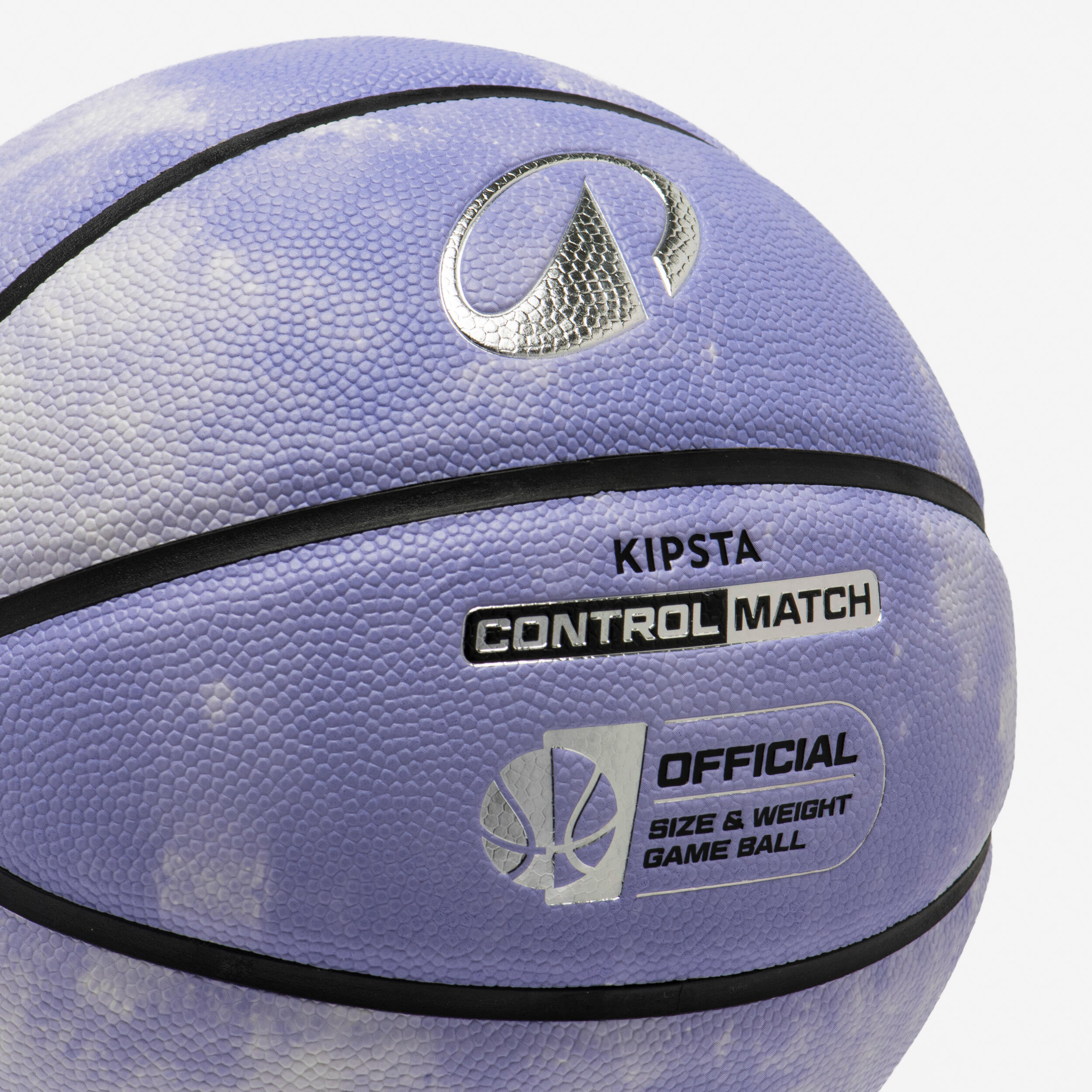Basketbal Control Match BT500 maat 6 paars 3/7
