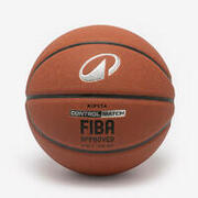 Minge de baschet FIBA mărimea 7 - CONTROL MATCH BT500 Maro