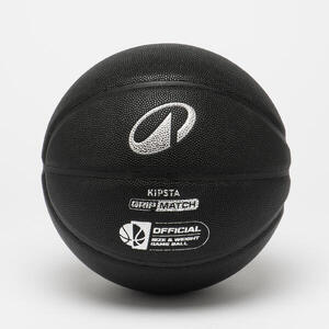 Balón de baloncesto talla 7 - GRIP MATCH BT500X negro plata