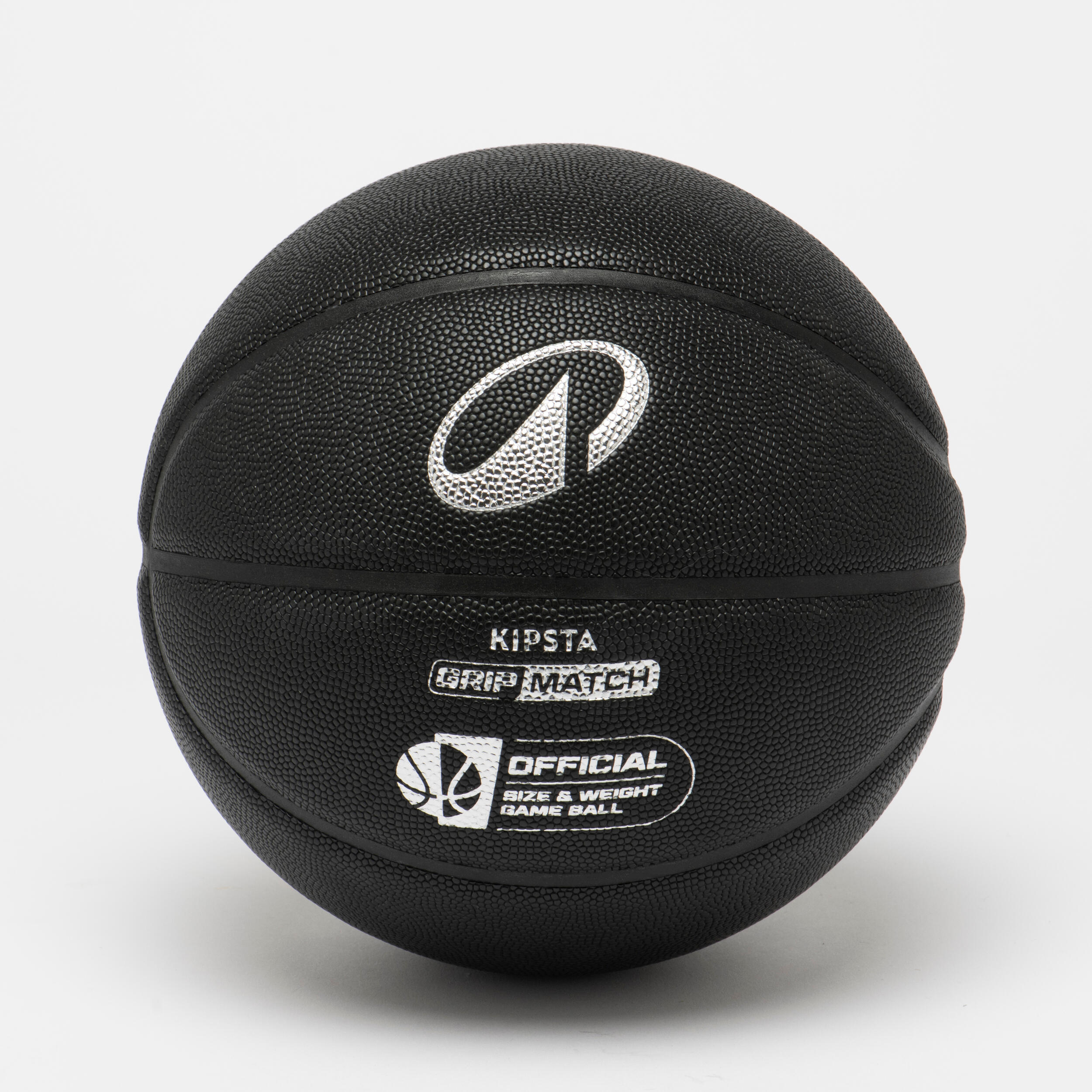 Size 7 Basketball Grip Match BT500X - Black/Silver