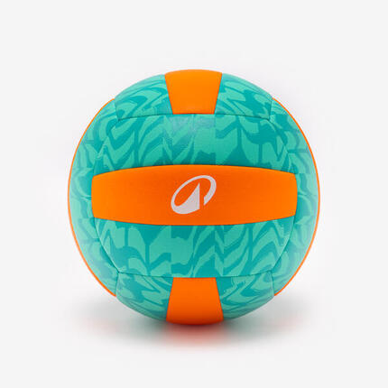ballon de beach volley, BV500 violet jaune