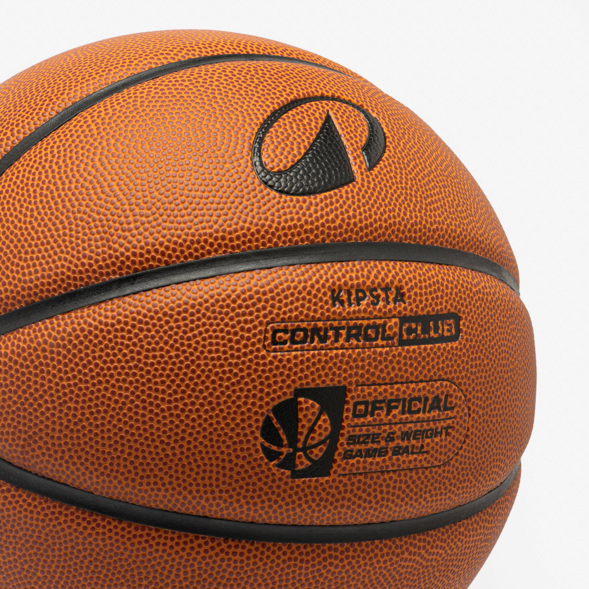 Size 5 Basketball Control Club BT100 - Brown -  3