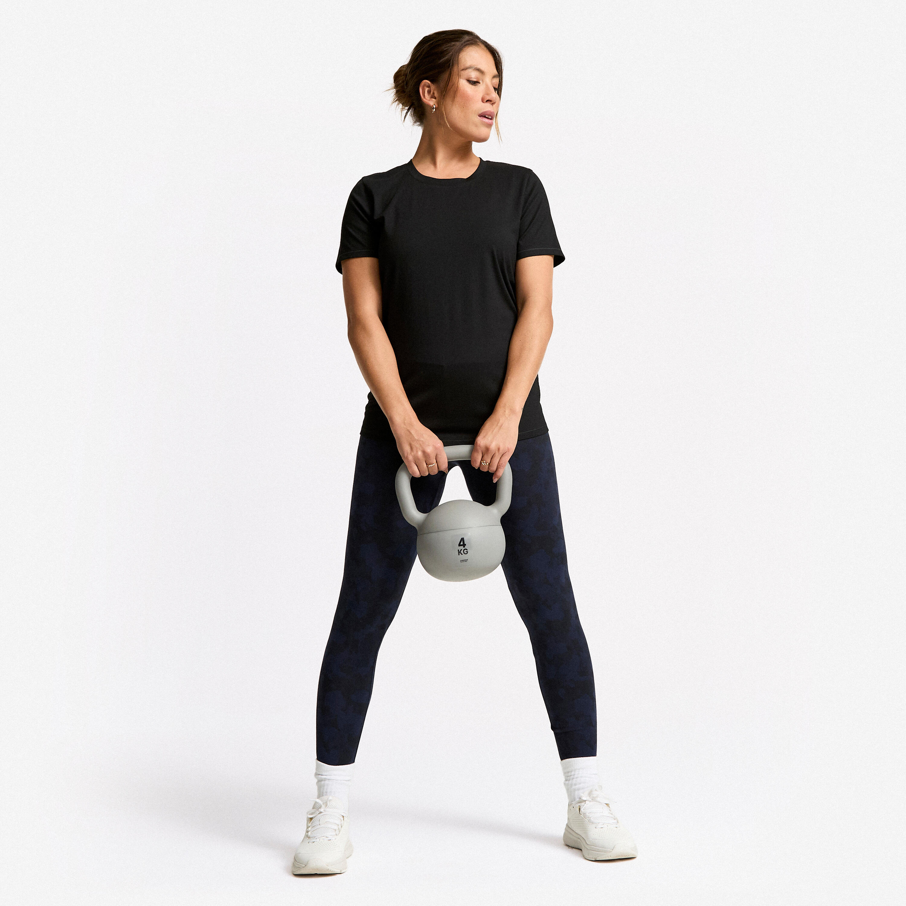 T-shirt d’entraînement à manches courtes femme, Coolmax 2/7