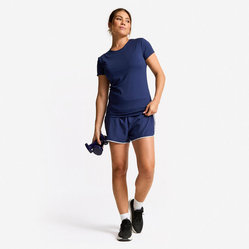 Tricou Fitness cardio Bleumarin Damă
