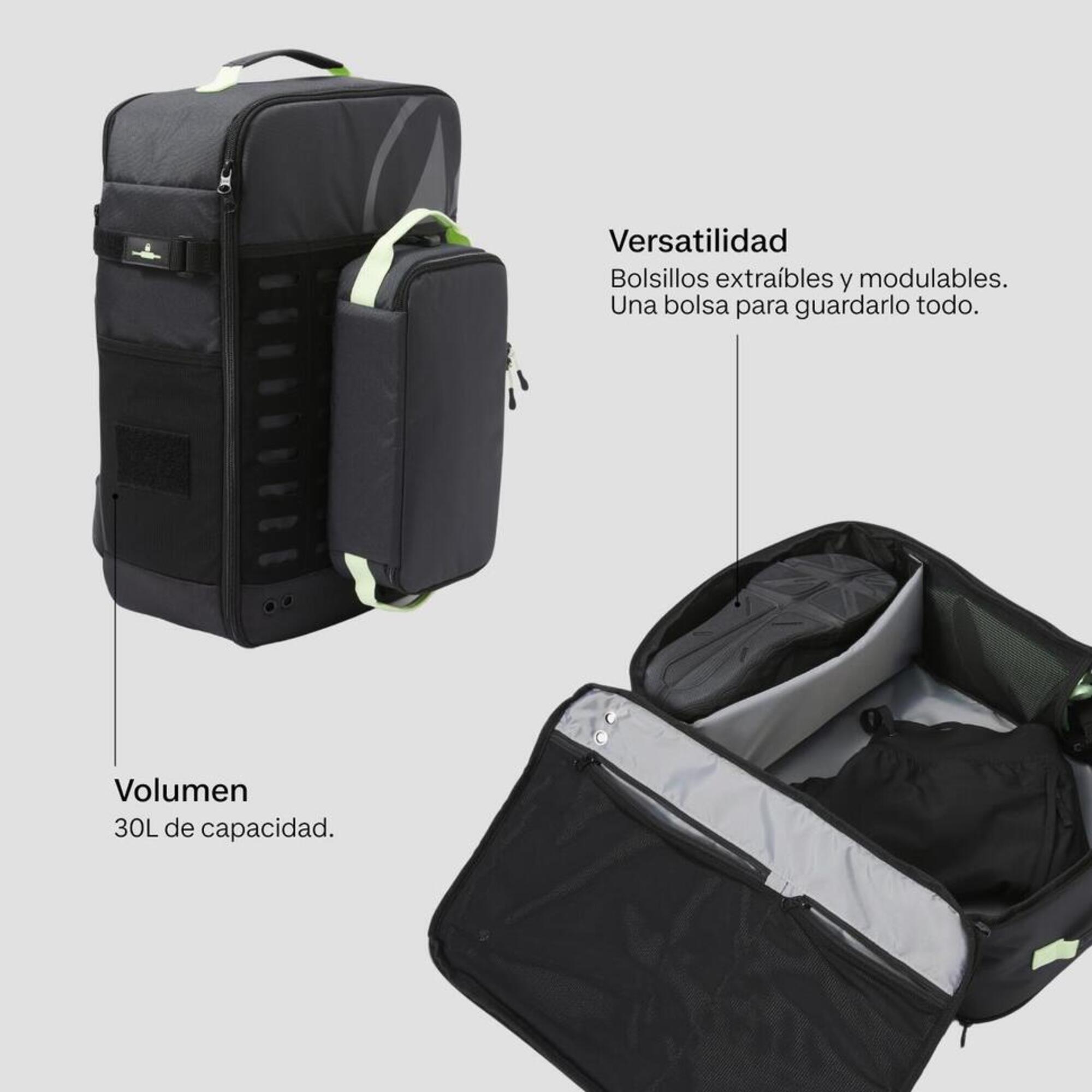 Mochila Musculación Cross Training Negro 30 l 2/11