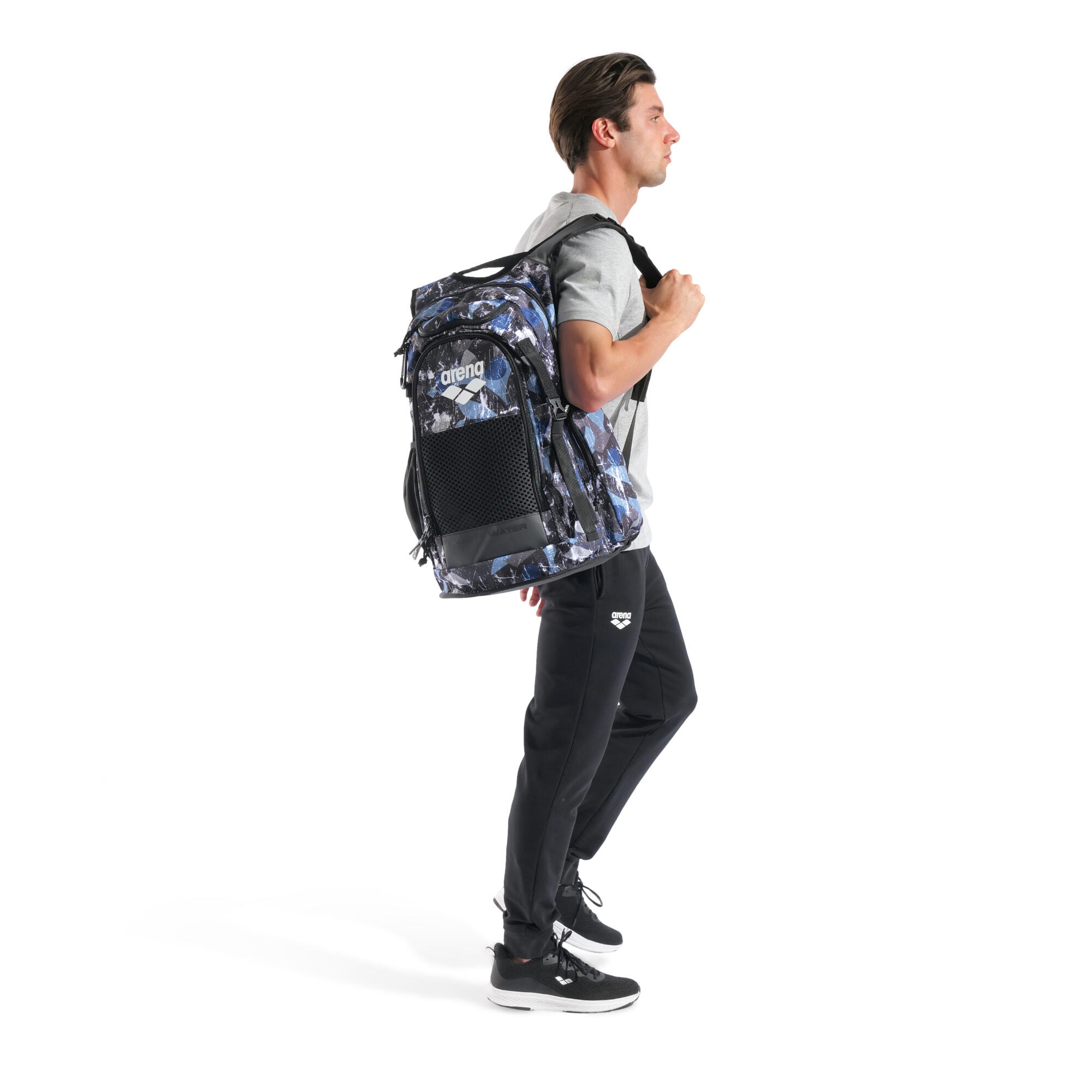 Mochila natación Arena All Set 45L estampada - CD 3/8
