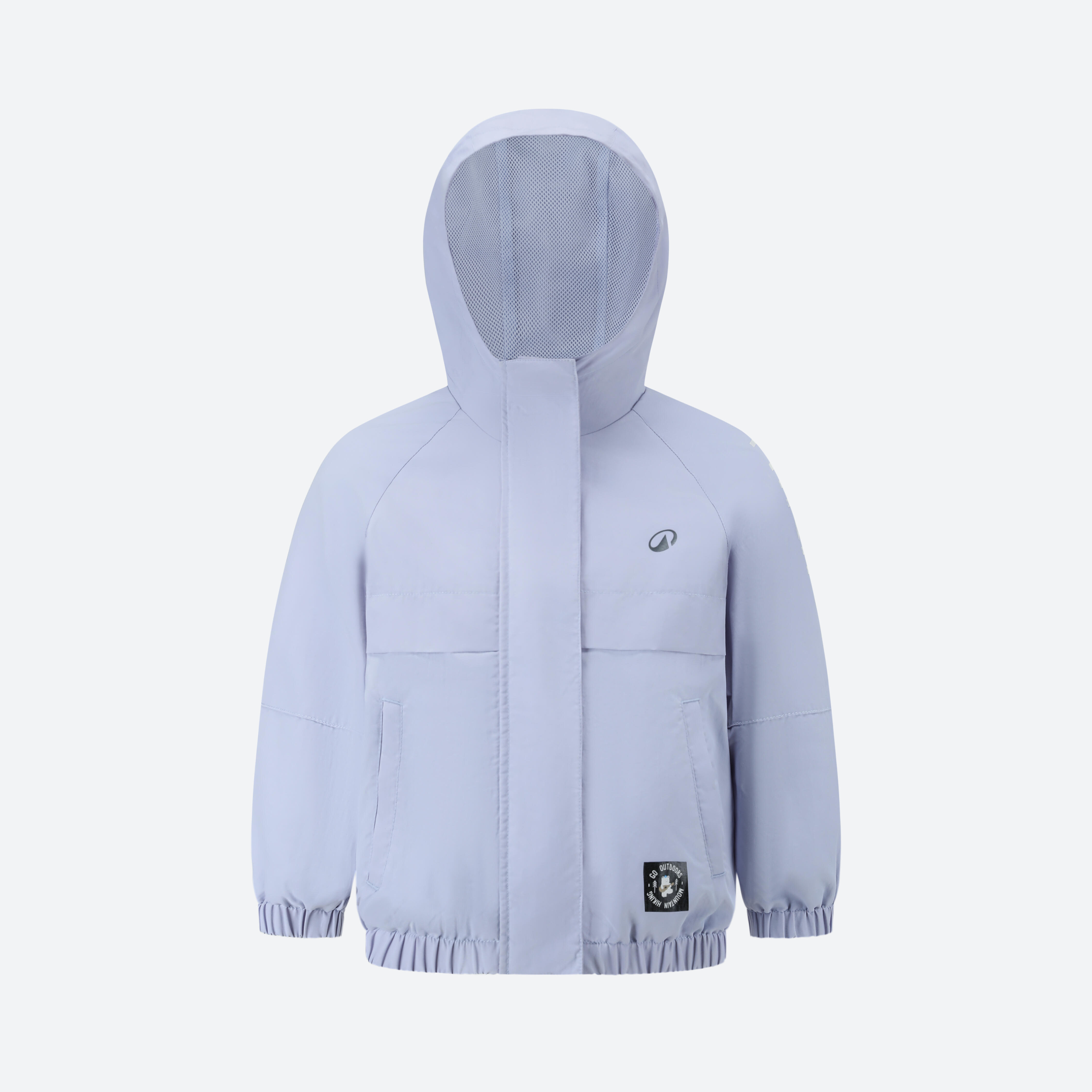 Kid Hiking jacket mh100  Purple