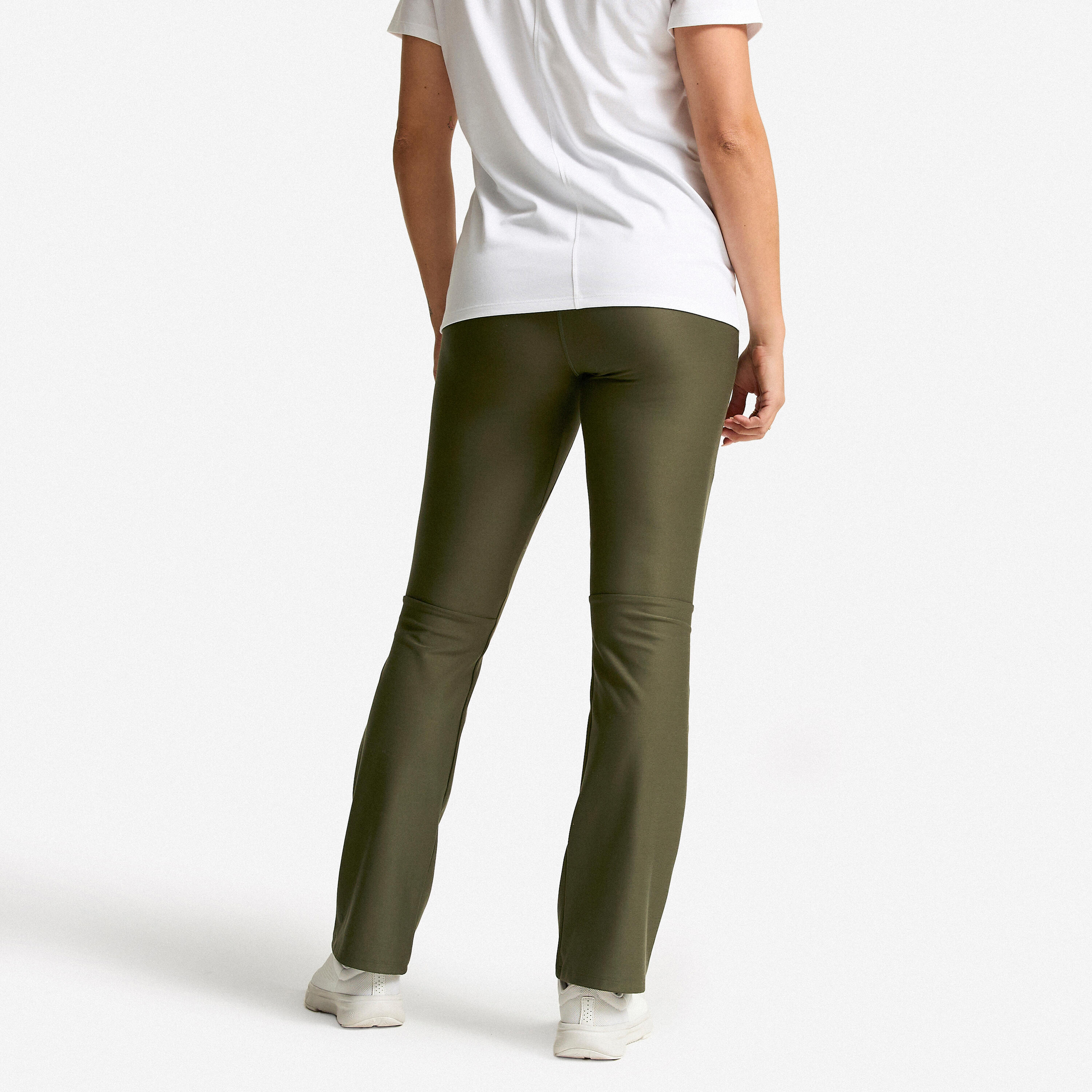 Legging d’entraînement bas et droit femme 2/6