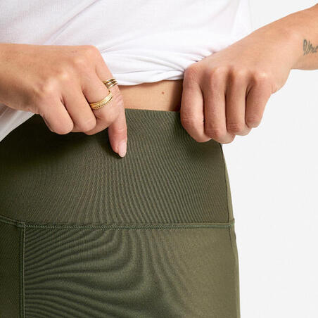 Легінси жіночі для фітнесу хакі