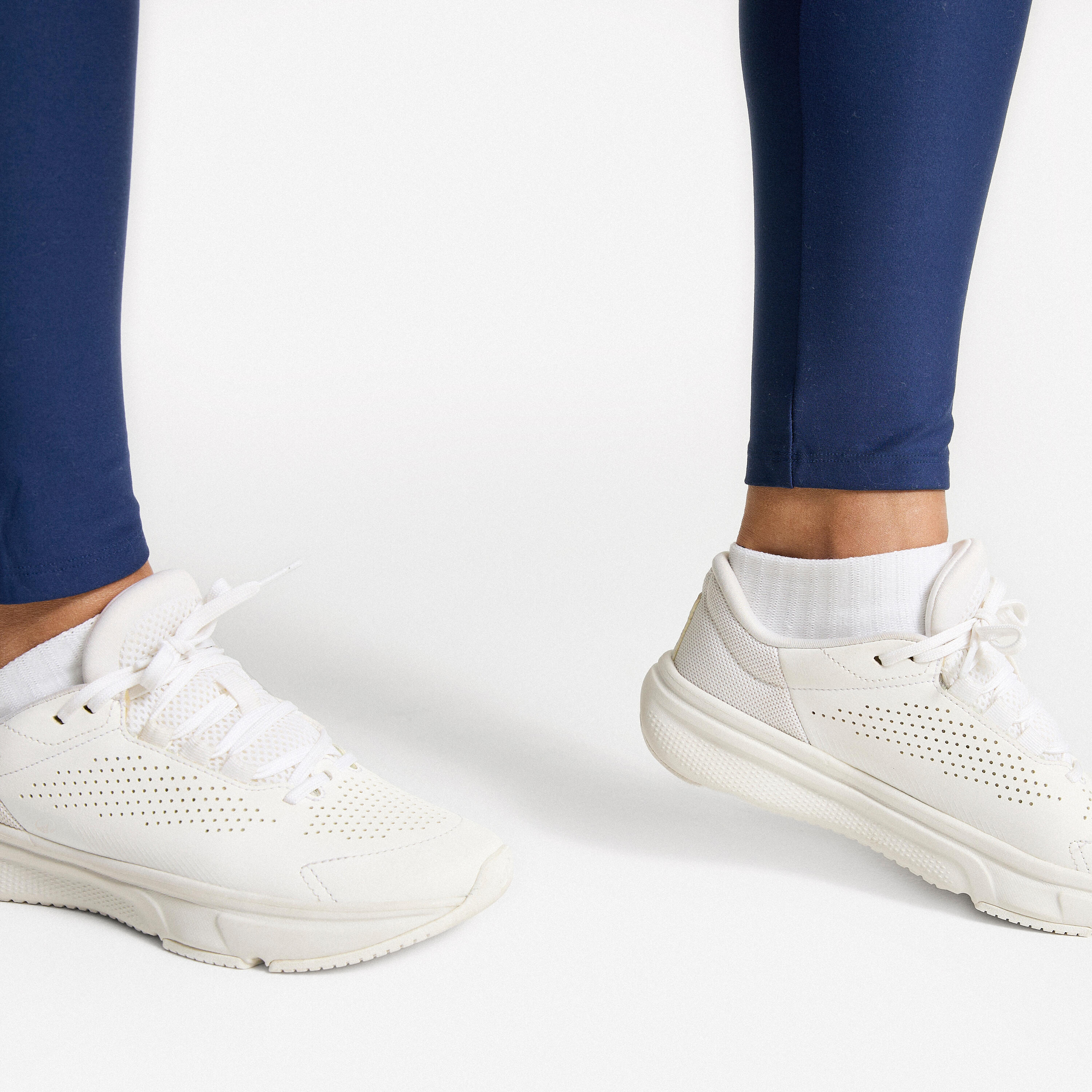 Women's High-Waisted Fitness Leggings - DOMYOS