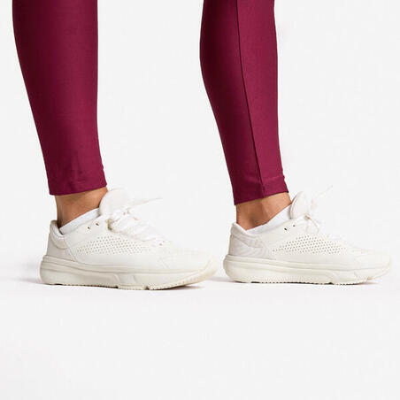 Легінси жіночі для фітнесу бордово-фіолетові