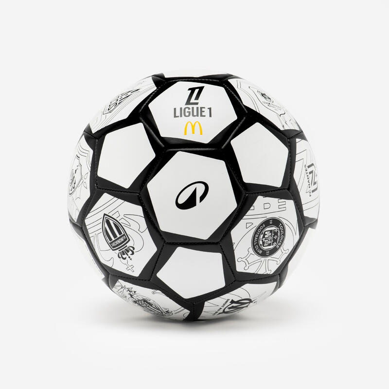 Minge de fotbal fans ball ligue 1 Mc Donalds multilogos clubs 2026-2026