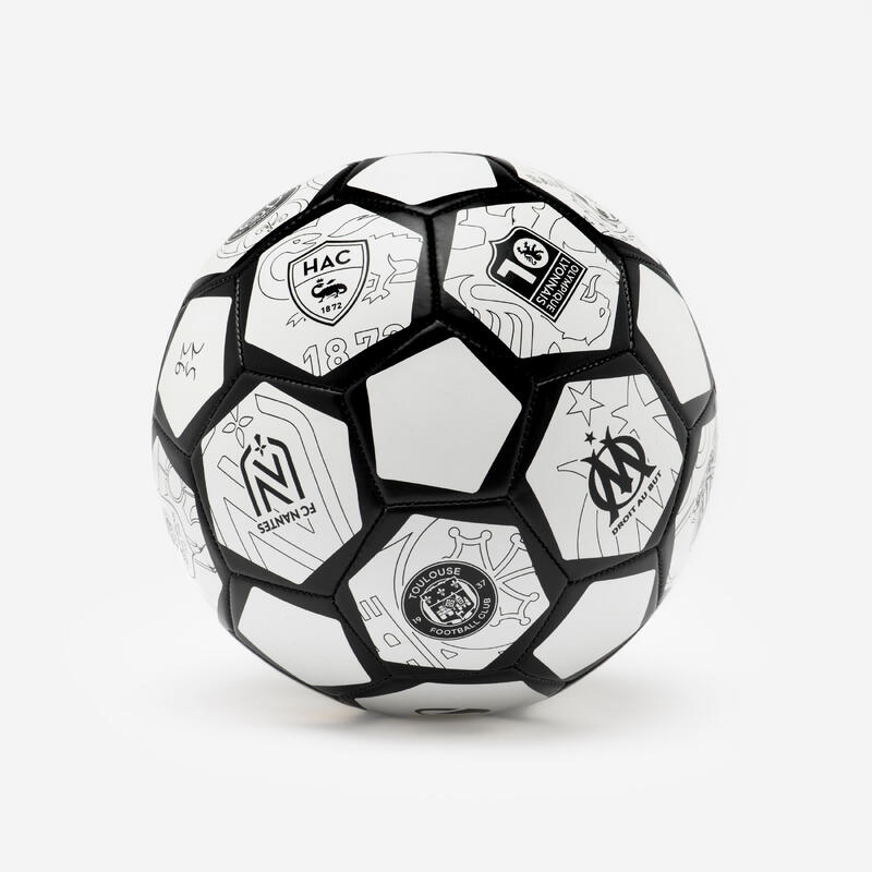 Minge de fotbal fans ball ligue 1 Mc Donalds multilogos clubs 2026-2026