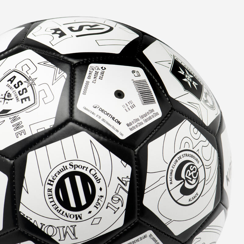 Minge de fotbal fans ball ligue 1 Mc Donalds multilogos clubs 2026-2026