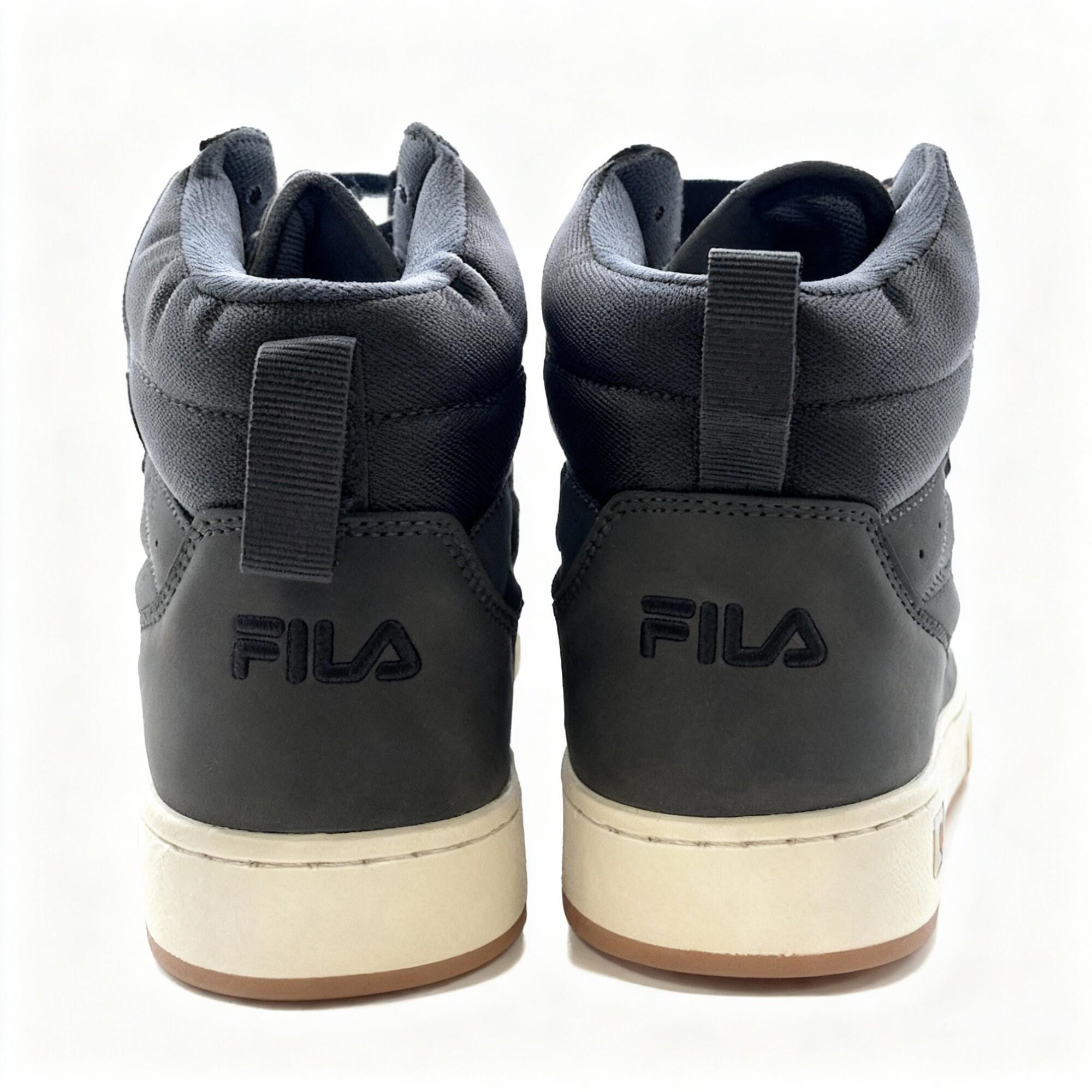 Baskets FILA homme Rega Mid grise 4/4