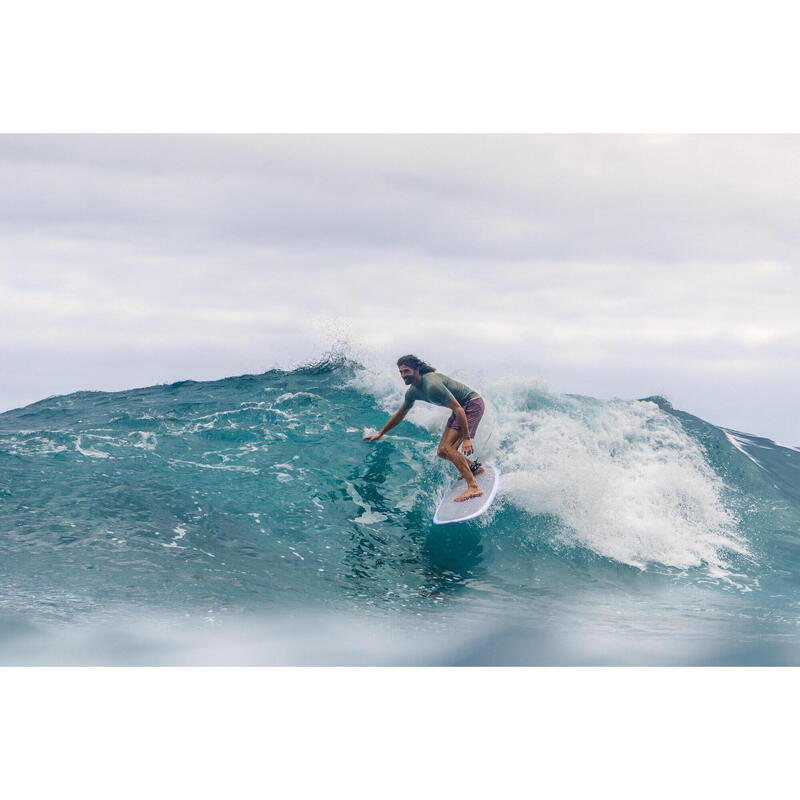 Placă de surf hibridă din rășină 6'4 40L cu 3 înotătoare Kaki