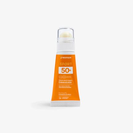 Duo krem przeciwsłoneczny 20 ml i sztyft do ust 4 g, SPF50+
